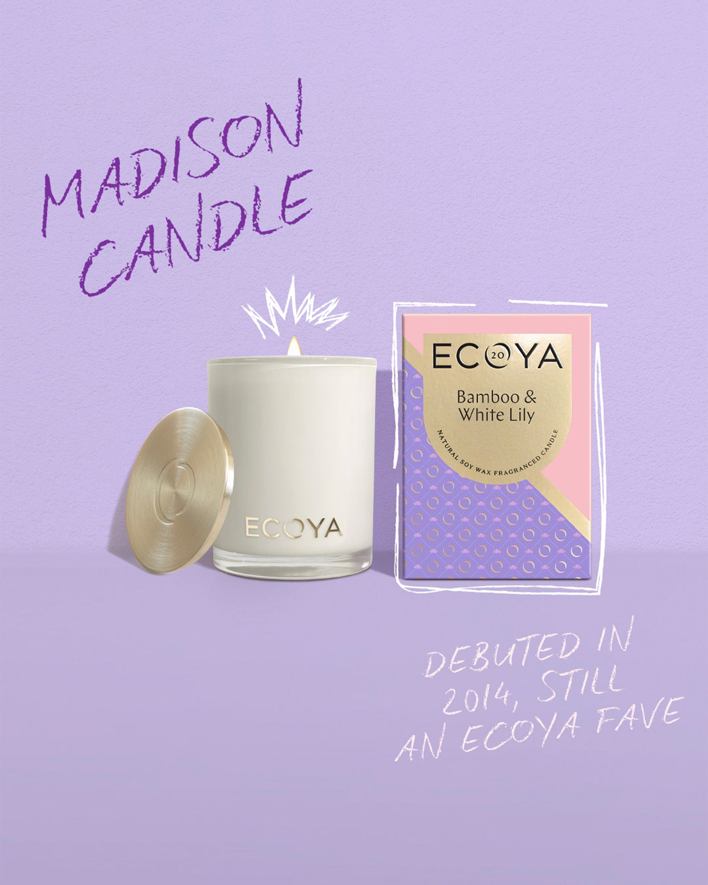 Greatest Hits: Bamboo & White Lily Madison Candle